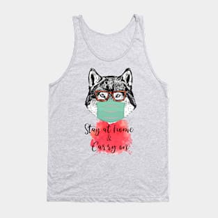 Stay at Home & Carry on Tank Top